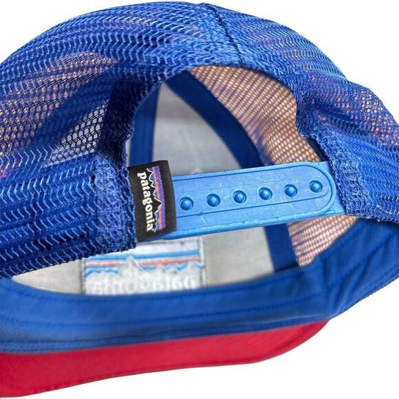 Patagonia Trucker Hat Unisex Multicolor Snapback Mesh Back Casual Cap - Picture 6 of 6